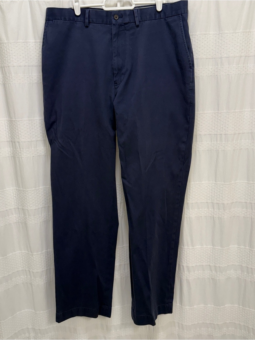 Polo Golf Ralph Lauren Chino Khaki Pants Navy Blue Mens 36 x 32 Preppy Cotton